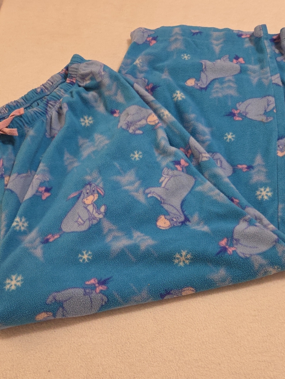 THE WONDERFUL WORLD OF DISNEY WINNIE THE POOH EEYORE PAJAMA PANTS - Picture 1 of 6